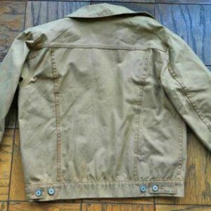 Jacket Mens Waxed Cotton Canvas Flannel Lined